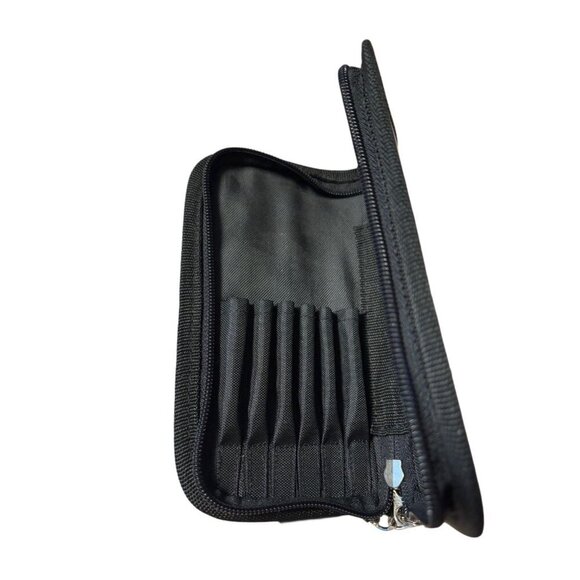 Harley Davidson Zipper Darts Pouch on Chain, Travel Cloth Case Biker-core Rare - Picture 5 of 6